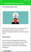 Cara Daftar Antrian Paspor Online screenshot 0