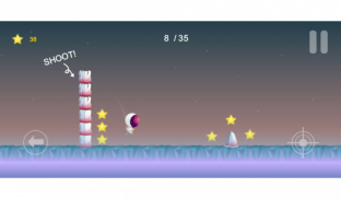 Space shooter mobile game screenshot 0