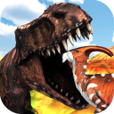 Hungry T-Rex Island Dino Hunt Icon