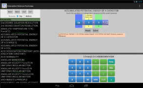 Science Formulas screenshot 15