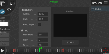 Prisma3D - Pemodelan, Animasi screenshot 3