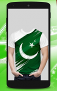 Pak Flag Shirt Photo Editor screenshot 0