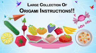 Learn Fruits and Vegetables : Easy Oregami screenshot 1