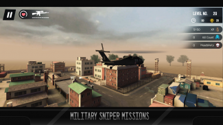 Black Commando Sniper Gun 3D screenshot 1