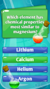 रसायन विज्ञान प्रश्नोत्तरी खेल विज्ञान आवेदन screenshot 6