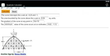 Quadratic Calculator screenshot 2