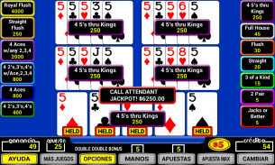 Five Play Poker screenshot 2