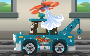 Robocar Poli Car Wash Habit Game screenshot 1