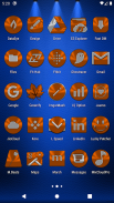 Orange Icon Pack Free screenshot 23