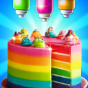 Cake Making Bakery Chef Game Icon