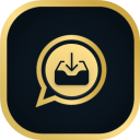 Gold Status Saver – All Status Downloader Icon