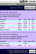 Italian Trains Timetable PLUS screenshot 1