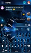 Nebula Keyboard Theme & Emoji screenshot 3