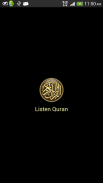 Listen Quran - Audio Quran screenshot 0