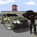 Армия Вождение автомобиля 3D Icon