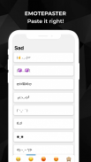 ❤♛✔ EMOTEPASTER - Copy and paste popular Emoticons screenshot 0
