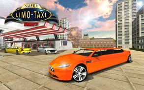 Real Limo Taxi Driver - New Driving Games 2020 screenshot 1