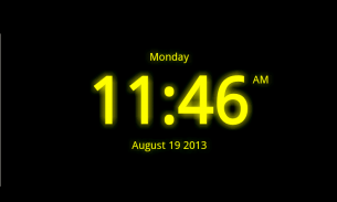 Digital Clock Live Wallpaper-7 screenshot 2