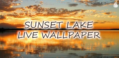 Sunset Lake Live Wallpaper