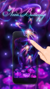 Fluorescent Butterfly HD screenshot 2