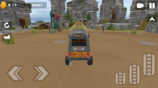 Rickshaw Climb on Mountain screenshot 5