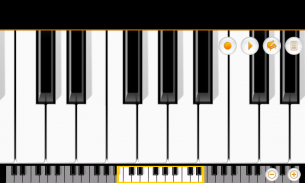 Mini Piano Lite screenshot 1