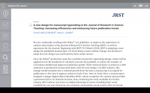 Journal of Research in Science Teaching screenshot 6