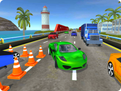 High Speed Traffic Car Driving Road Race Simulator screenshot 13