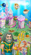 Aquarium Farm: подводный город принцессы русалочки screenshot 6