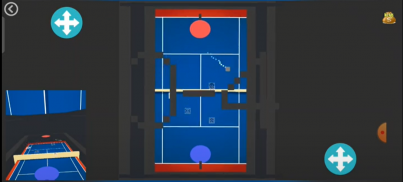 Table tennis Air Hockey No internet 3d 2 players screenshot 1