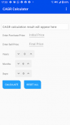 CAGR Calculator screenshot 1