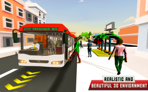 City Driving Coach Passenger Bus Simulator  3D screenshot 1