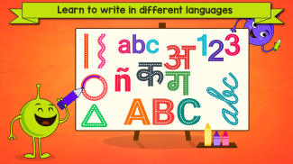 Tracing Letters & Numbers - ABC Kids Games screenshot 1