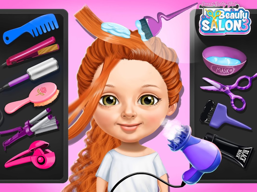 Sweet Baby Girl Beauty Salon 3 - Hair, Nails & Spa - Загрузить APK для  Android | Aptoide