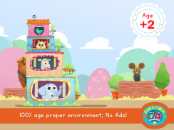 Mr. Bear & Friends: Construction Puzzle for Kids screenshot 0