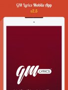 GM Lyrics Mobile - Download Gospel Songs screenshot 2