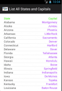 US States and Capitals screenshot 0