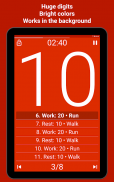 Tabata Timer: Interval Timer Workout Timer HIIT screenshot 8