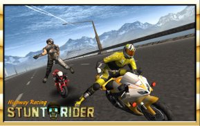 VR Highway Bike Attack Race screenshot 3