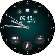 Black Classic Watch Face screenshot 0