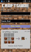 Crafting Guide for Minecraft screenshot 1