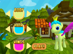 Correr Pony 3D: Poco Race screenshot 4