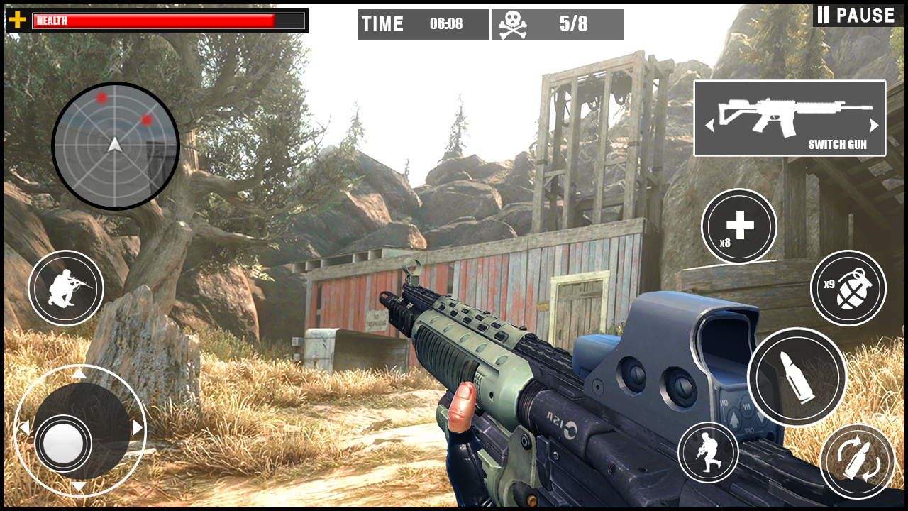 Critical Action Strike War Ops for Android - Free App Download