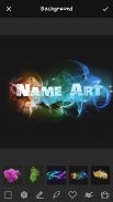 Smoke Effect Art Name & Filter screenshot 1