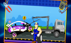 Electric Car Repairing - Auto Mechanic Workshop screenshot 1