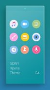 Theme XPERIA ON™ | Be Blue - 🎨Design For SONY screenshot 0