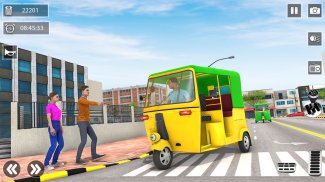 Rickshaw Driving Tuk Tuk Games screenshot 3