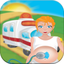 Pregnant Susan Ambulance - Pregnant games Icon