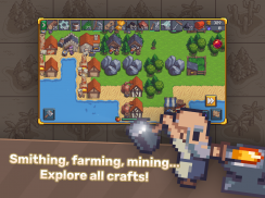 Tap Tap Craft: Simulation de Survie dans les Mines screenshot 7