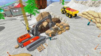 Excavator Road Builder Construction Stone Cutter screenshot 0